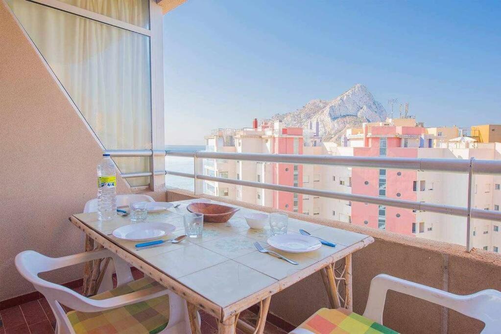 Apartamento En Calpe En 1ª Linea De Playa. Aguamarina Dış mekan fotoğraf
